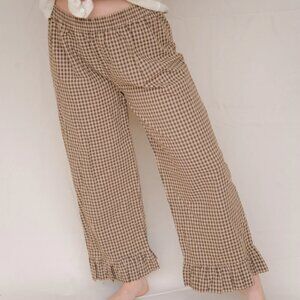 Sønderhaus Boxer Pant - Brown Gingham